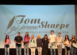 Palafrugell entrega el novè Premi Tom Sharpe de redacció en llengua anglesa privat:-palafrugell-entrega-el-ix-premi-tom-sharpe-de-redaccio-en-llengua-anglesa