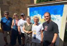Núria Botellé: «Volíem generar un sentiment de pertinença i embellir el barri vell» privat:-projecte-per-decorar-amb-pintura-i-dissenys-artistics,-les-tapes-de-serveis-ubicades-a-les-facanes-dels-habitatges-del-barri-vell-de-palamos