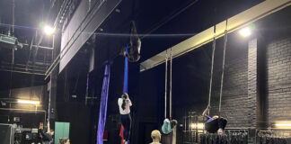 La Bisbal reforça l’Escola de Circ amb un nou truss escènic al Teatre Mundial Truss La Bisbal d'Empordà teatre Mundial