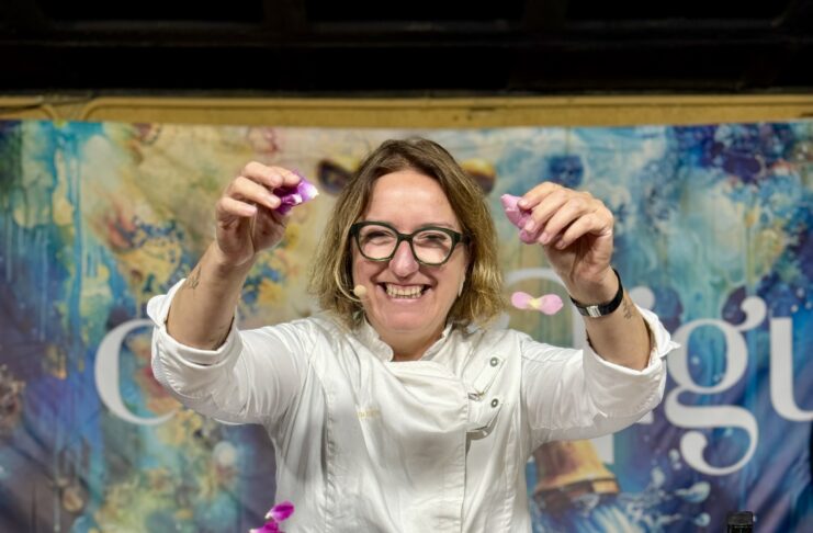 Iolanda Bustos porta la cuina de les flors i el paisatge de l’Empordà a les jornades CuinAigua