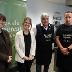 Els mercats gironins celebren la Setmana Internacional dels Mercats amb activitats gastronòmiques i aposta pel producte local Acció amb productes de reaprofitament del Mercat d’Olot en el