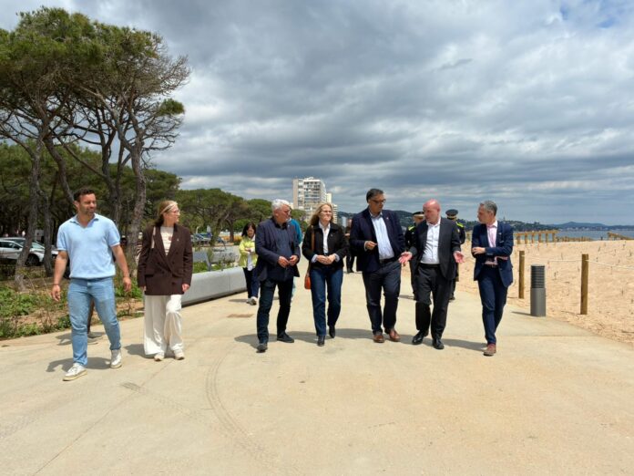 Inauguració passeig tram sud Platja d'Aro
