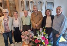 El palamosí Manuel Martínez celebra el seu centenari Palamós centenari Manuel