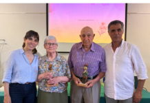 Teresa Isern i Lluís Mateu reben el guardó Homenot 2026 a Llofriu