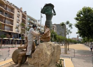 Palamós restaura l’escultura “Homenatge a la gent de Mar” del passeig del Mar privat:-s’inicia-el-proces-per-a-la-restauracio-de-l’emblematica-escultura-“homenatge-a-la-gent-de-mar”,-situada-al-passeig-del-mar