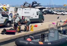 La Guàrdia Civil segueix amb la recerca del menor de la moto d’aigua per terra, mar i aire des de Roses a l’Estartit