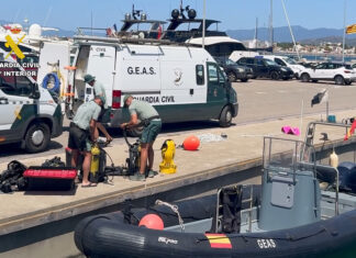 La Guàrdia Civil segueix amb la recerca del menor de la moto d’aigua per terra, mar i aire des de Roses a l’Estartit