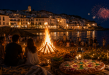 L’origen de la revetlla de Sant Joan: una nit de foc entre el solstici i la tradició Revetlla de Sant Joan . Imatge generada amb IA