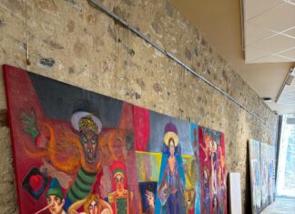El castell de Calonge reuneix més d’un centenar d’obres de Francesc Artigau i Robert Llimós Castell de Calonge exposicions