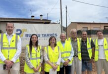 Paneque destaca que les obres a les carreteres del Baix Ter permeten avançar en seguretat viària