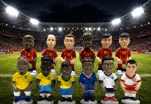 Caganer.com crea una col·lecció de futbolistes per celebrar el Mundial de futbol de 2026