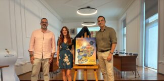 Sant Feliu de Guíxols presenta el cartell de la Festa Major inspirat en espais representatius del municipi Cartell Festa Major de Sant Feliu de Guíxols