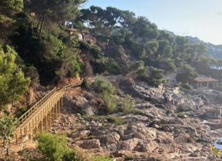 Palafrugell reobre un tram del camí de ronda entre Tamariu i Cala Pedrosa després de les obres de millora privat:-palafrugell-reobre-un-tram-del-cami-de-ronda-entre-tamariu-i-cala-pedrosa
