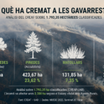 Què ha cremat realment l’incendi de les Gavarres? Un anàlisi del CREAF revela quin és l’ecosistema més afectat