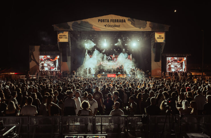 El Festival Porta Ferrada tanca la seva edició número 64 amb una cinquantena de concerts
