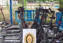 La Policia Local de Palafrugell denuncia i immobilitza una trentena de patinets elèctrics Patinet elèctric Palafrugell