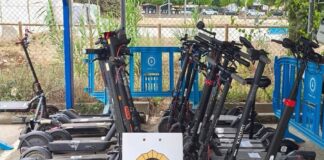 La Policia Local de Palafrugell denuncia i immobilitza una trentena de patinets elèctrics Patinet elèctric Palafrugell