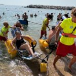Calonge i Sant Antoni supera els 600 banys assistits aquest estiu amb el servei de platja accessible