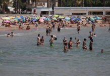 La temperatura de l’aigua del mar a l’estiu bat rècords i s’enfila 2,3 ºC per sobre de la mitjana Temperatura meteorològica