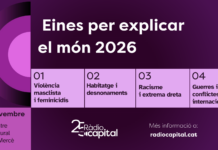Ràdio Capital organitza «Eines per explicar el món» per abordar temes socials complexos