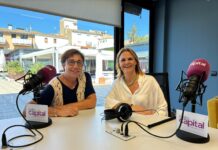 Paqui Badosa i Barbara Hallé: “En una taula també podem col·laborar per una bona causa” Barbara Hallé i Paqui Badosa