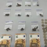 Dues persones detingudes a Palafrugell per un presumpte delicte contra la salut pública Detinguts Palafrugell